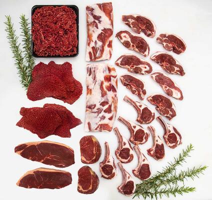 Select 2 Box - All Beef Or All Lamb Or A Mix Of Beef And Lamb 6kg